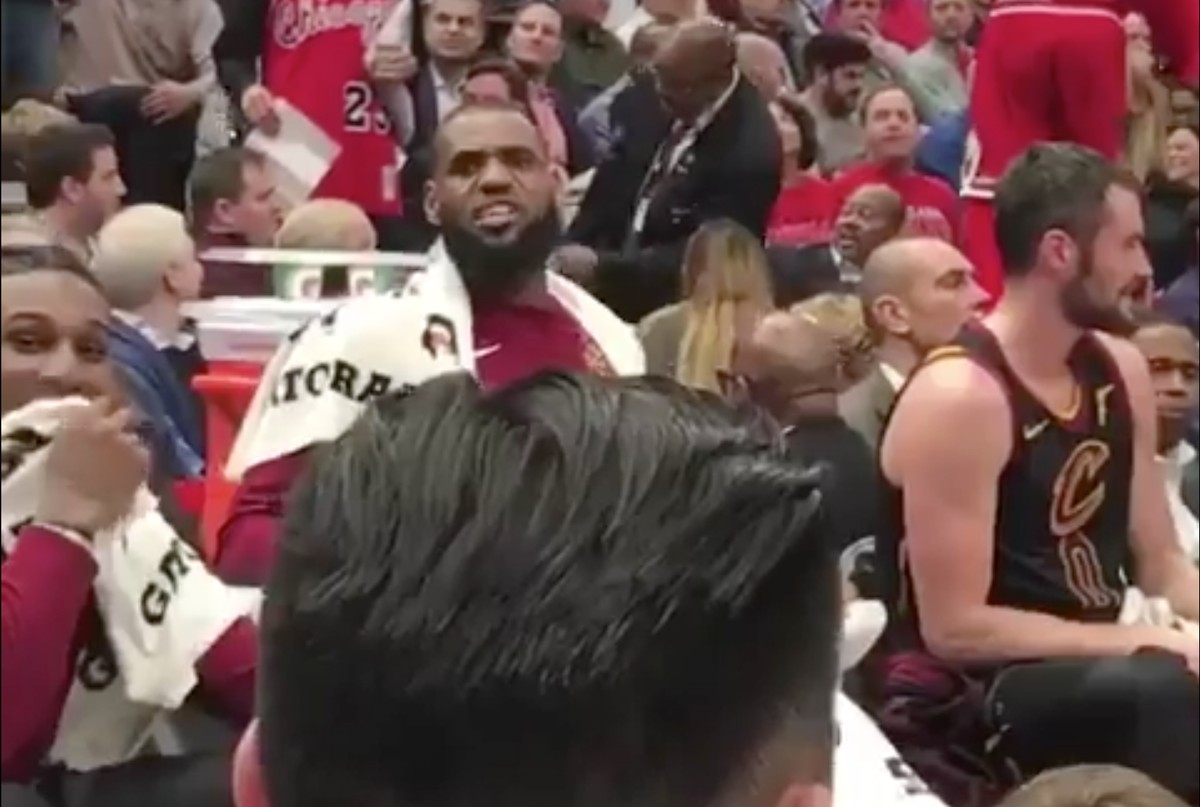 LeBron Goes toe-to-toe with 