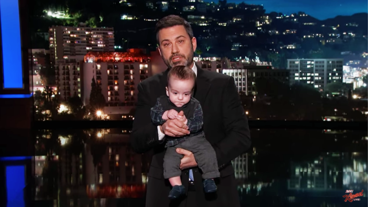 Jimmy Kimmel and His Son Urge Congress to Fund Children's Health Insurance