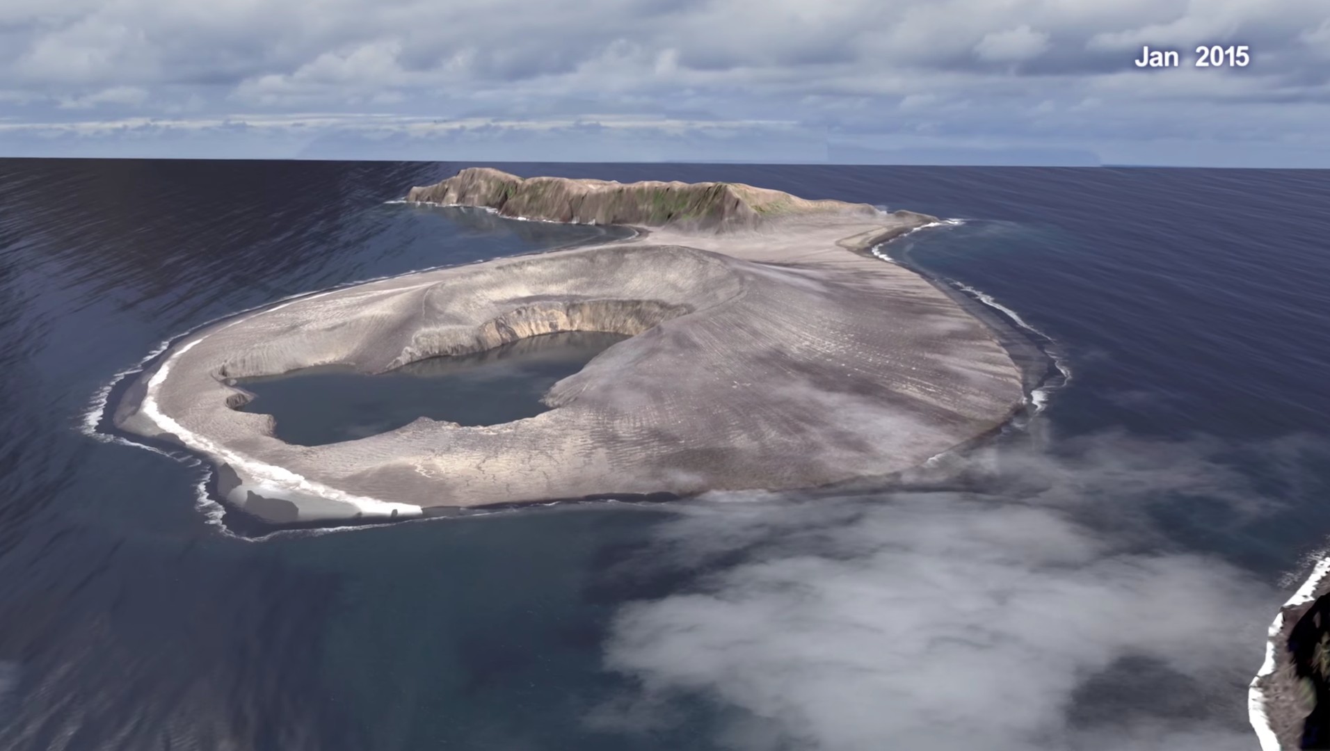 For The First Time Ever You Can Watch A Volcanic Island Being Born Vice News 