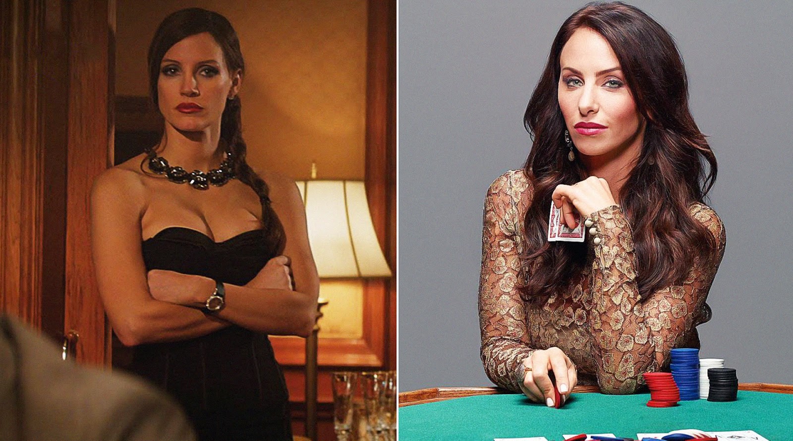 Real life woman behind Molly's Game ran stars' £100million poker