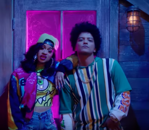 Cardi B Is Wholesome As Pie In Bruno Mars' "Finesse" Remix Video