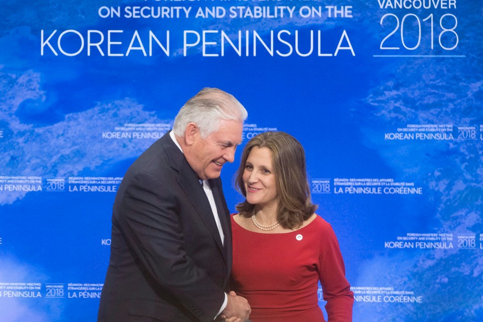 Image result for us canada north korea conference 2018