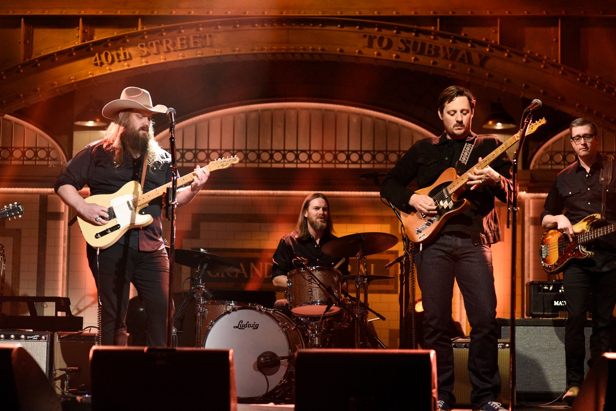 Oh Hell Yeah, Sturgill Simpson Joined Chris Stapleton on SNL Last Night ...