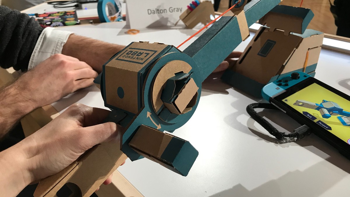 Nintendo Labo Made Me Feel Like I Was Playing With Lego Again
