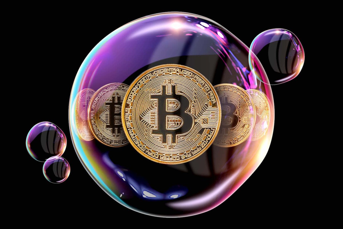 crypto bubble pop