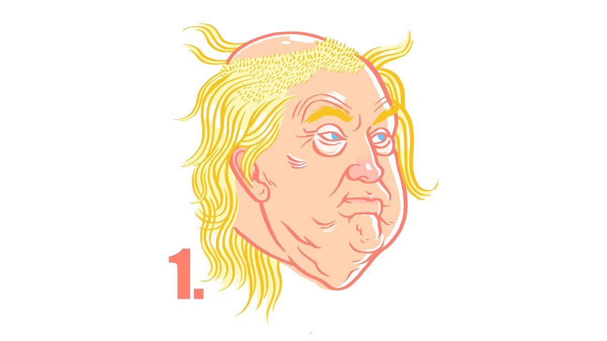 Trump hair design