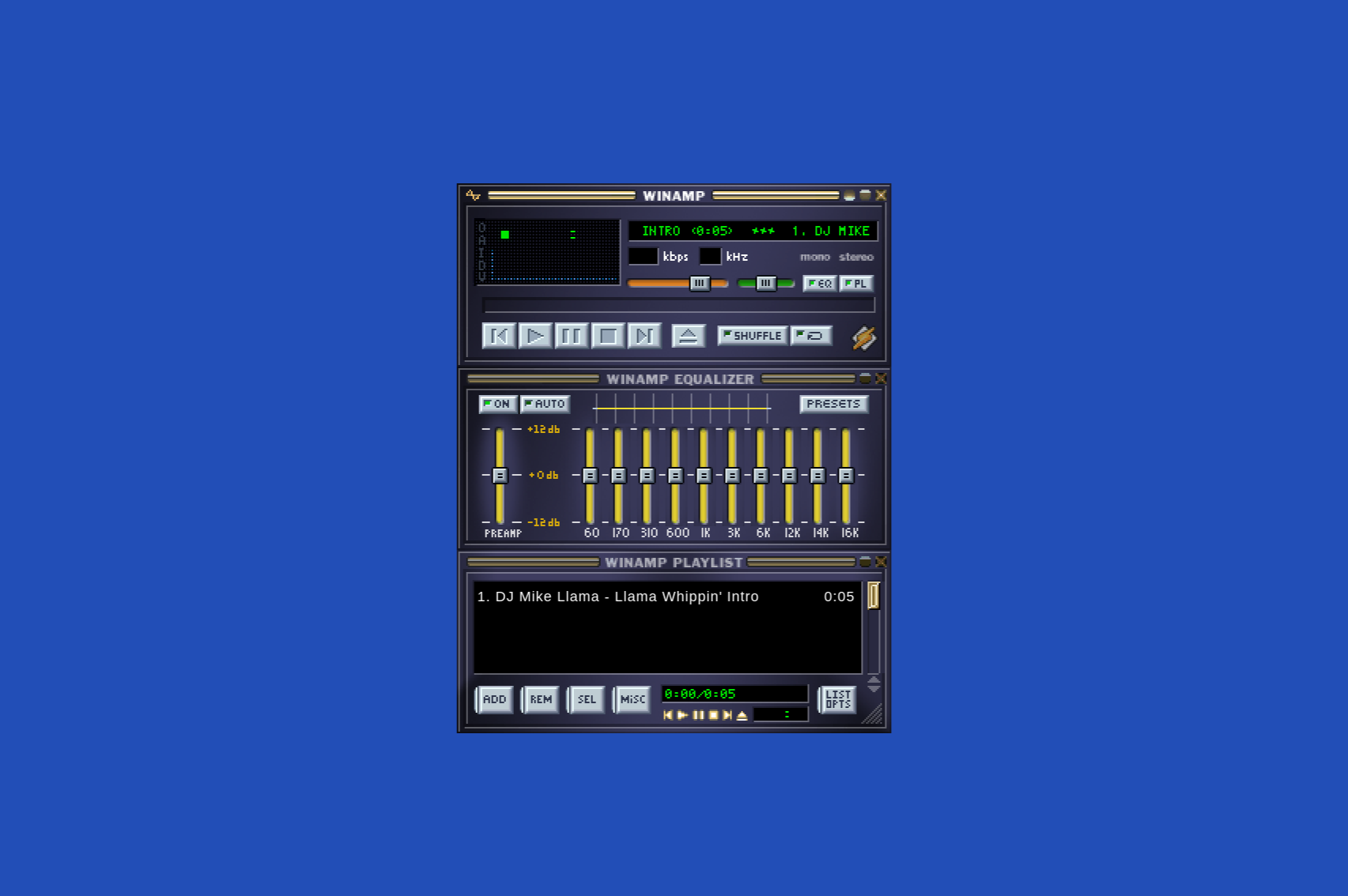 winamp for palm os