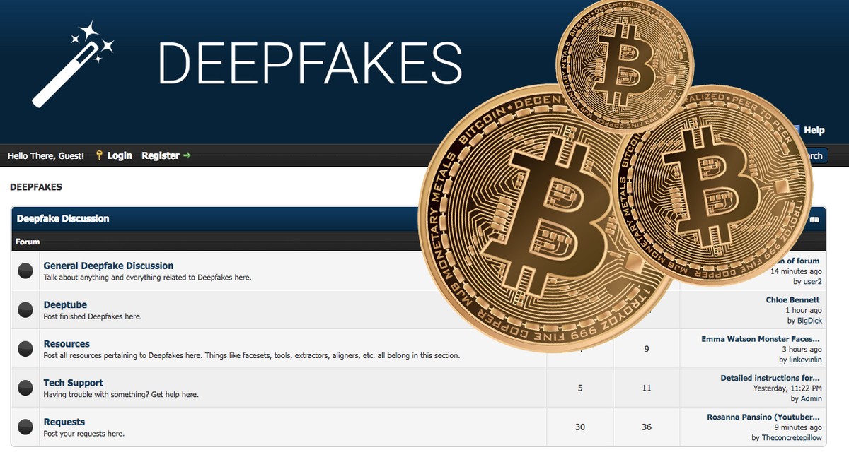 deepfakes crypto mining