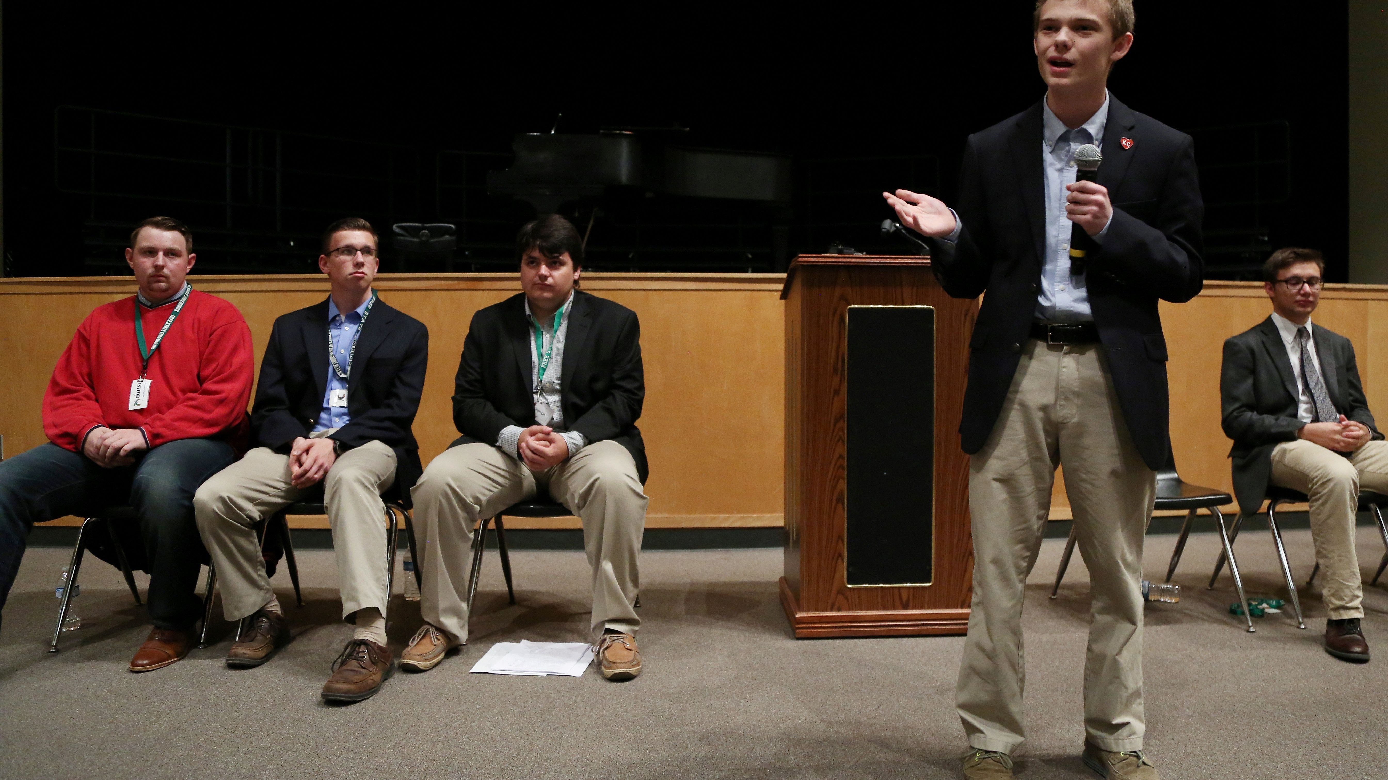 Six teenage boys and an actual dog are running for governor of Kansas