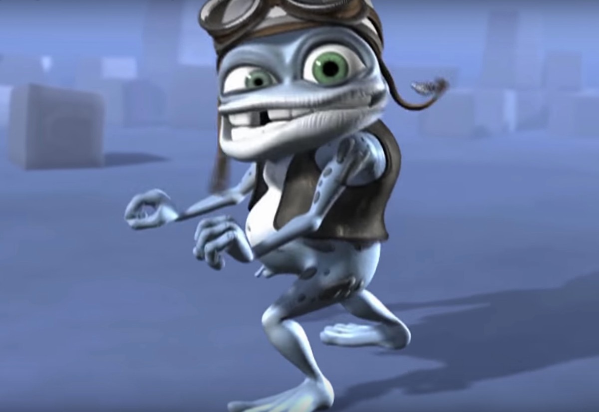 Es ist 2022 und aus irgendeinem Grund wird der Crazy Frog 