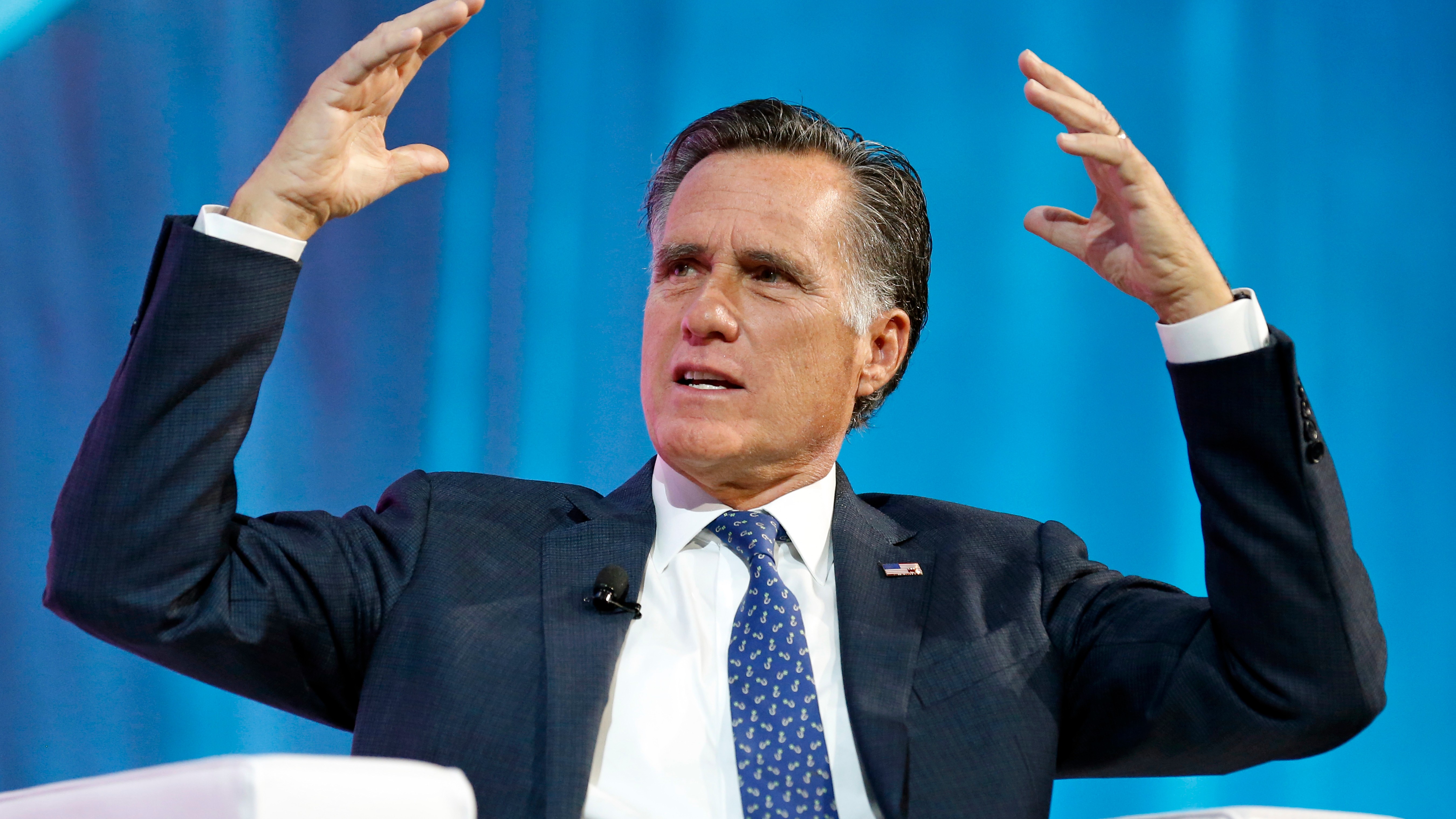Mitt Romney kicked off his Senate bid with some shots at Trump – VICE News5400 x 3037