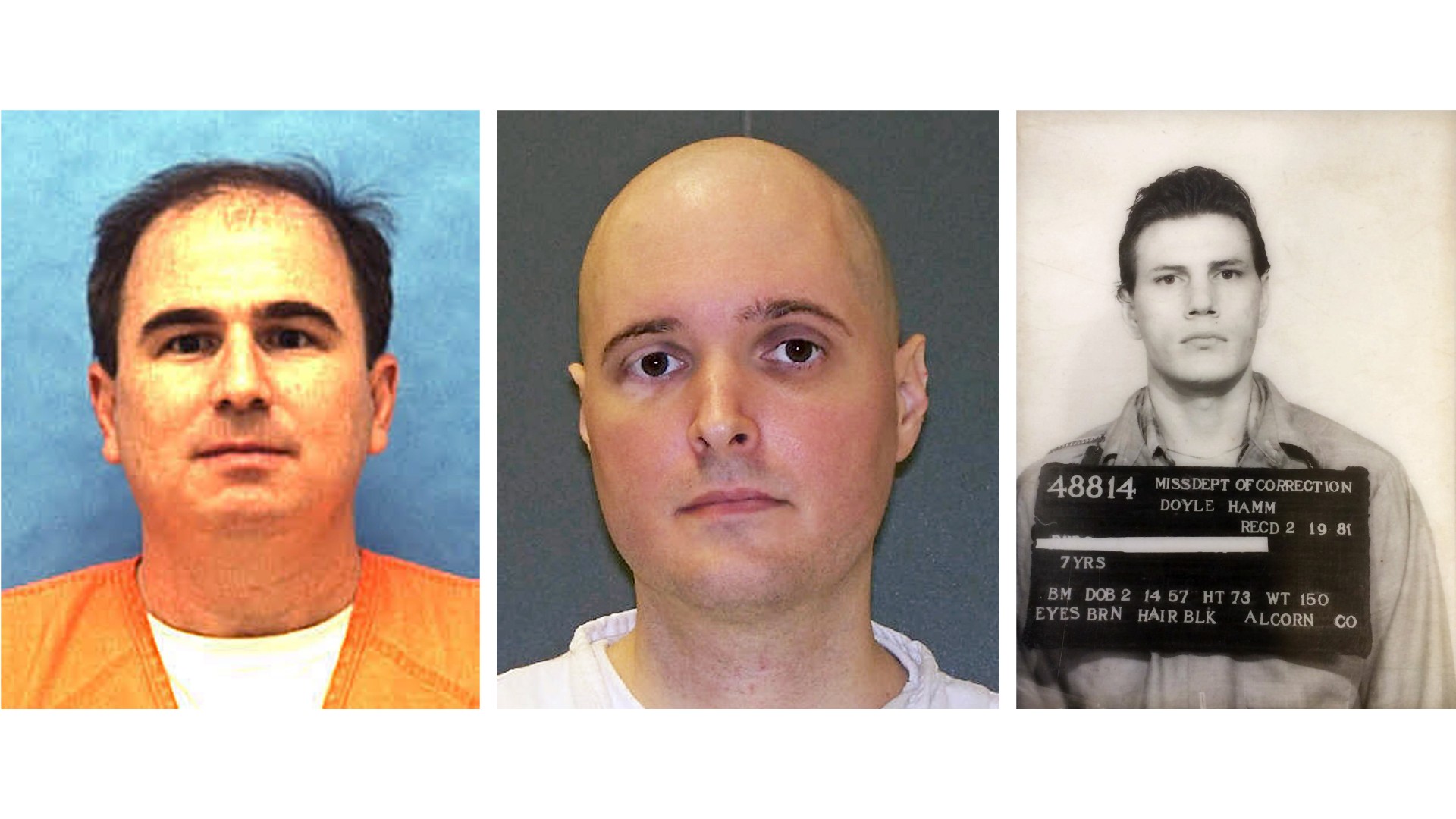 These 3 men are all scheduled to be executed tonight