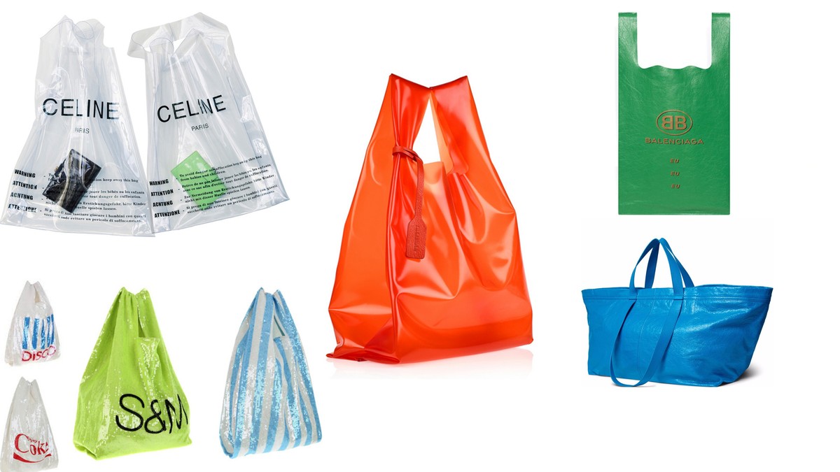 Balenciaga Plastic Bag Shopper | vlr.eng.br