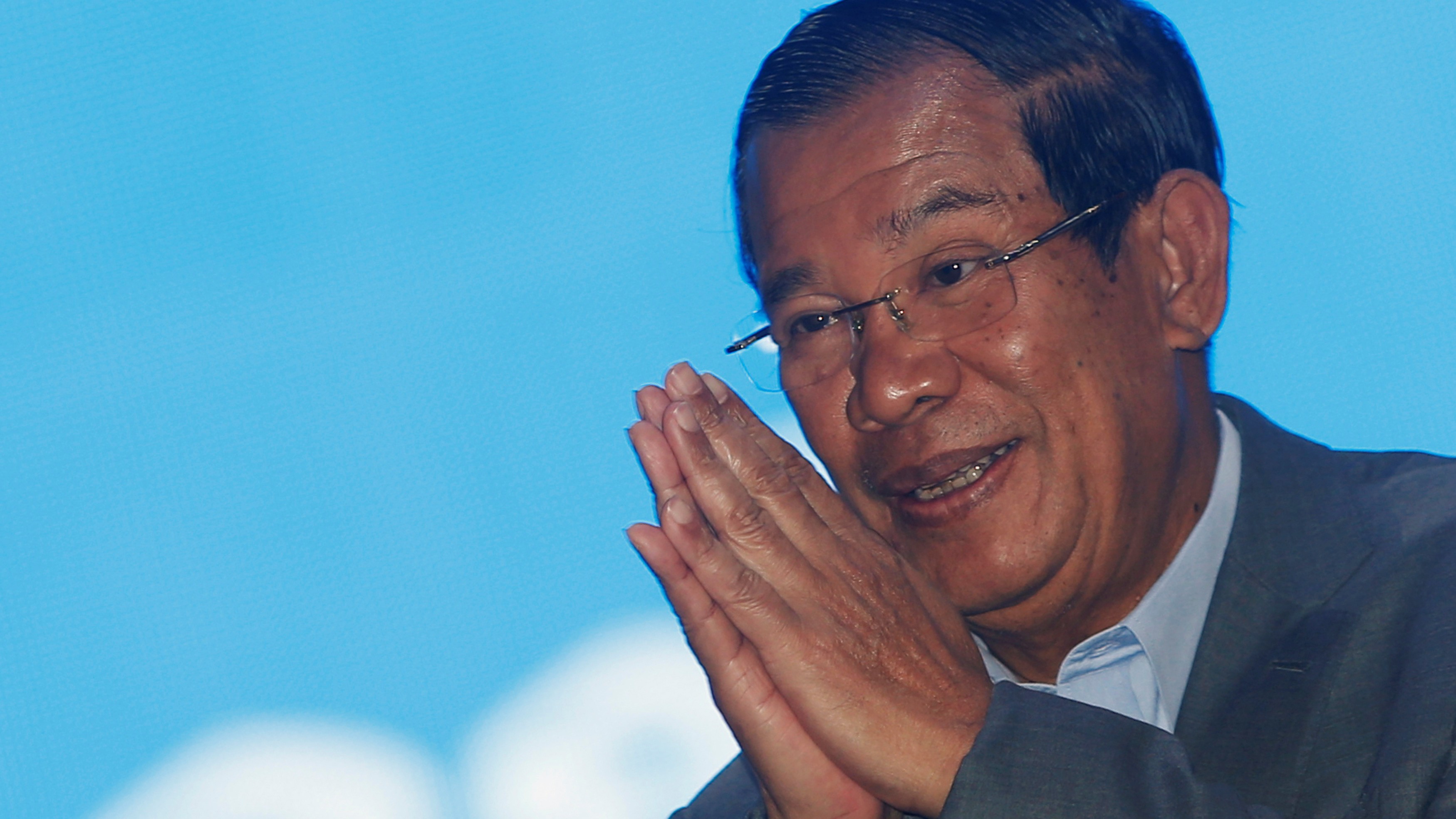 Image result for CAMBODIA’S LEADER IS ACCUSED OF USING FAKE LIKES TO PROP UP HIS REGIME