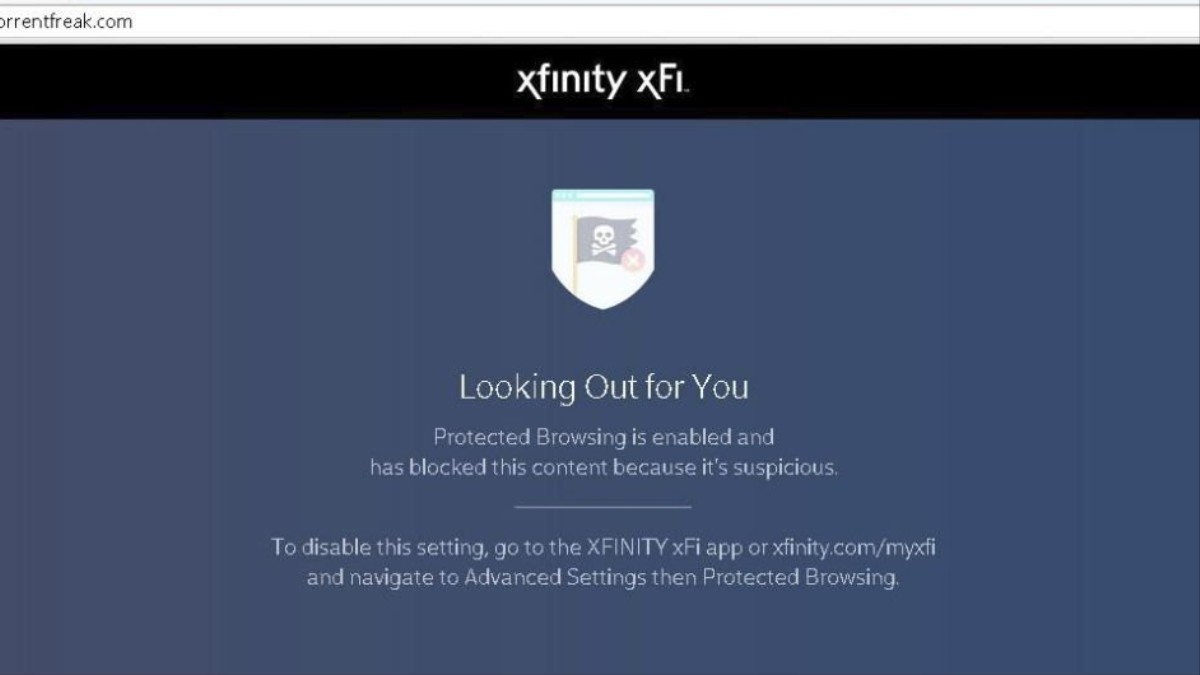 Customers Say Comcast's Protected Browsing Is Blocking 'Dangerous