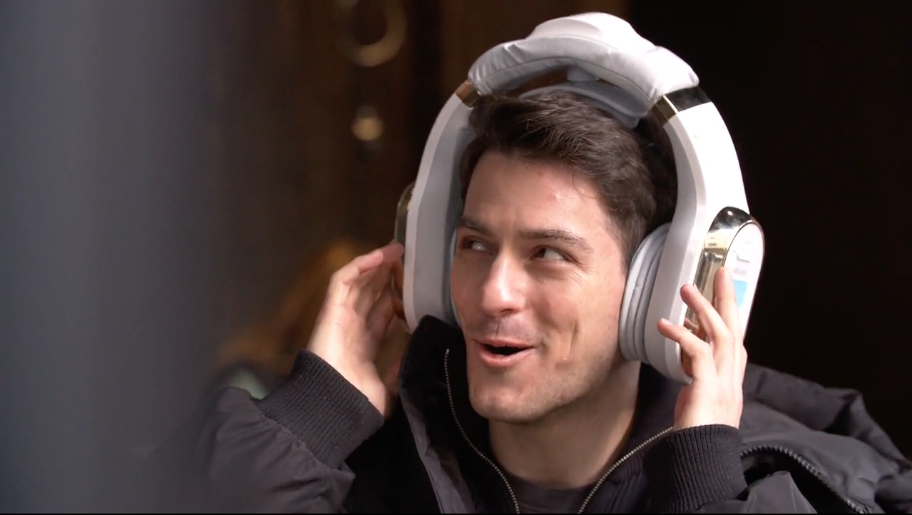 These Big-Ass Headphones Massage Your Ears and Look Cool as Fuck
