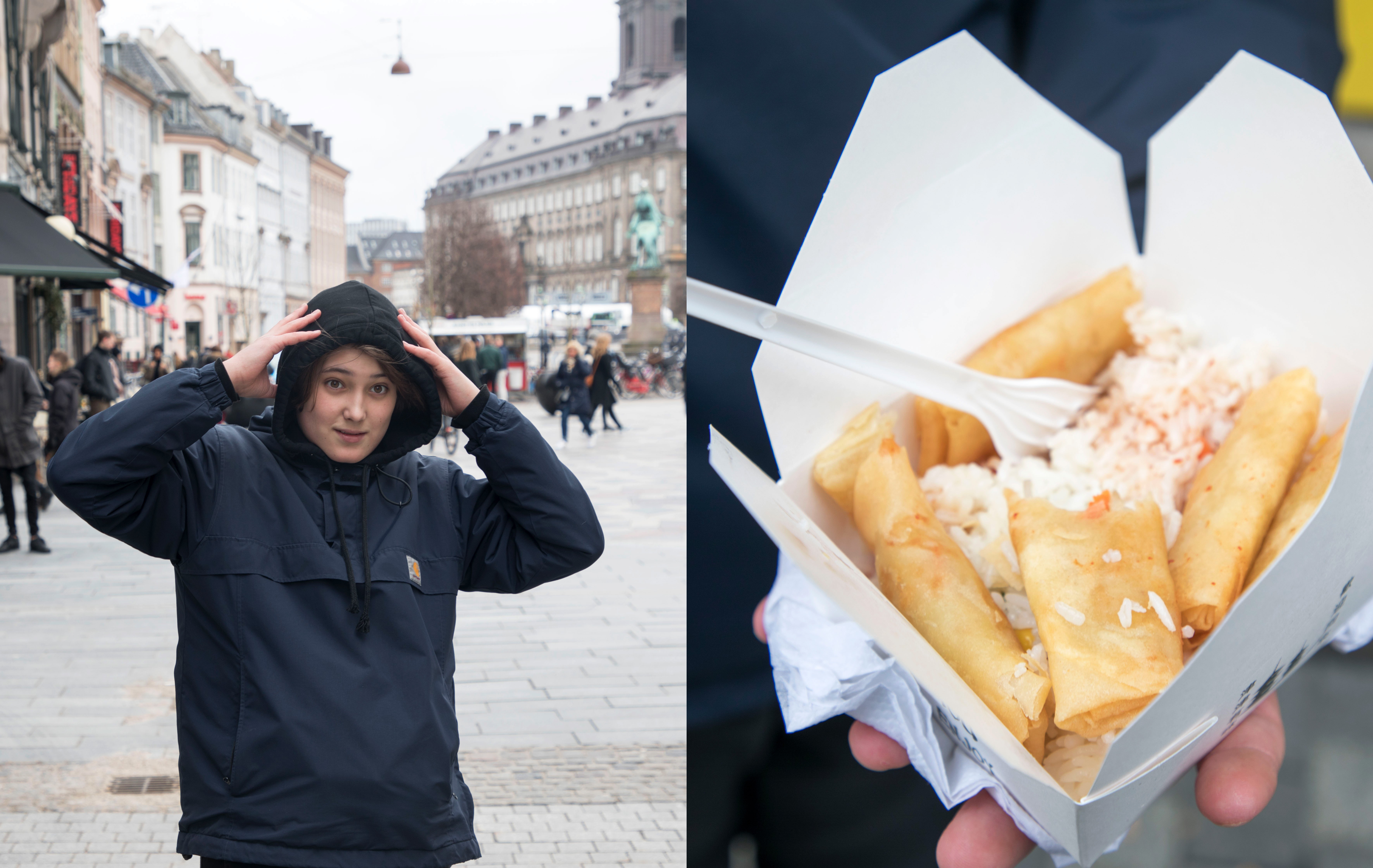 teenagers guide til at spise Strøget i København