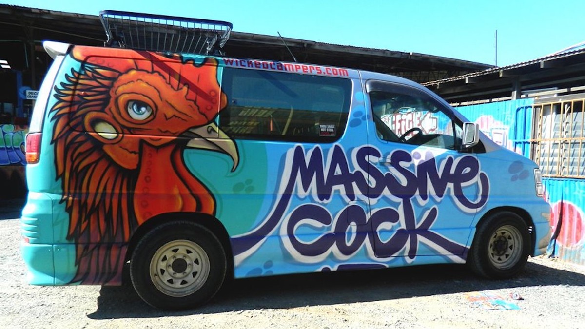 Another Wicked Camper Van Banned, This Time For an Oral Sex Joke