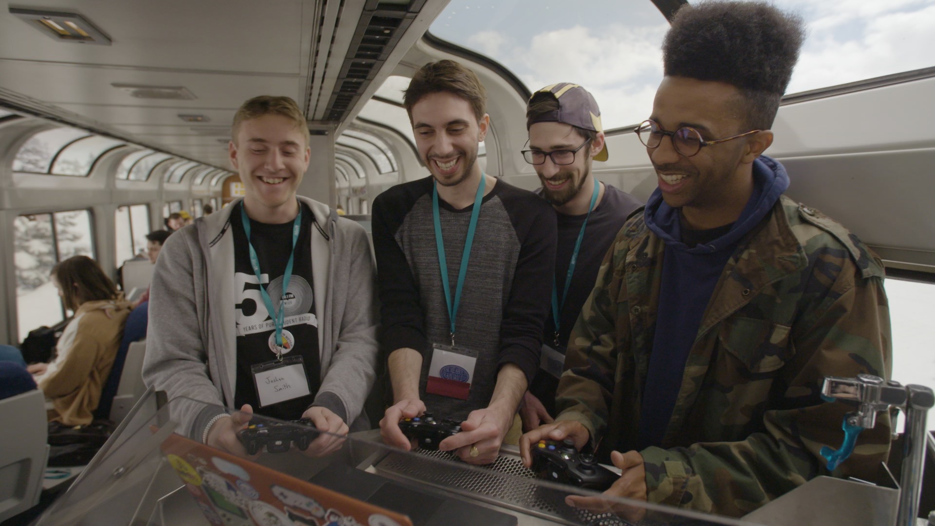 We spent 54 hours on a train full of video game developers VICE News