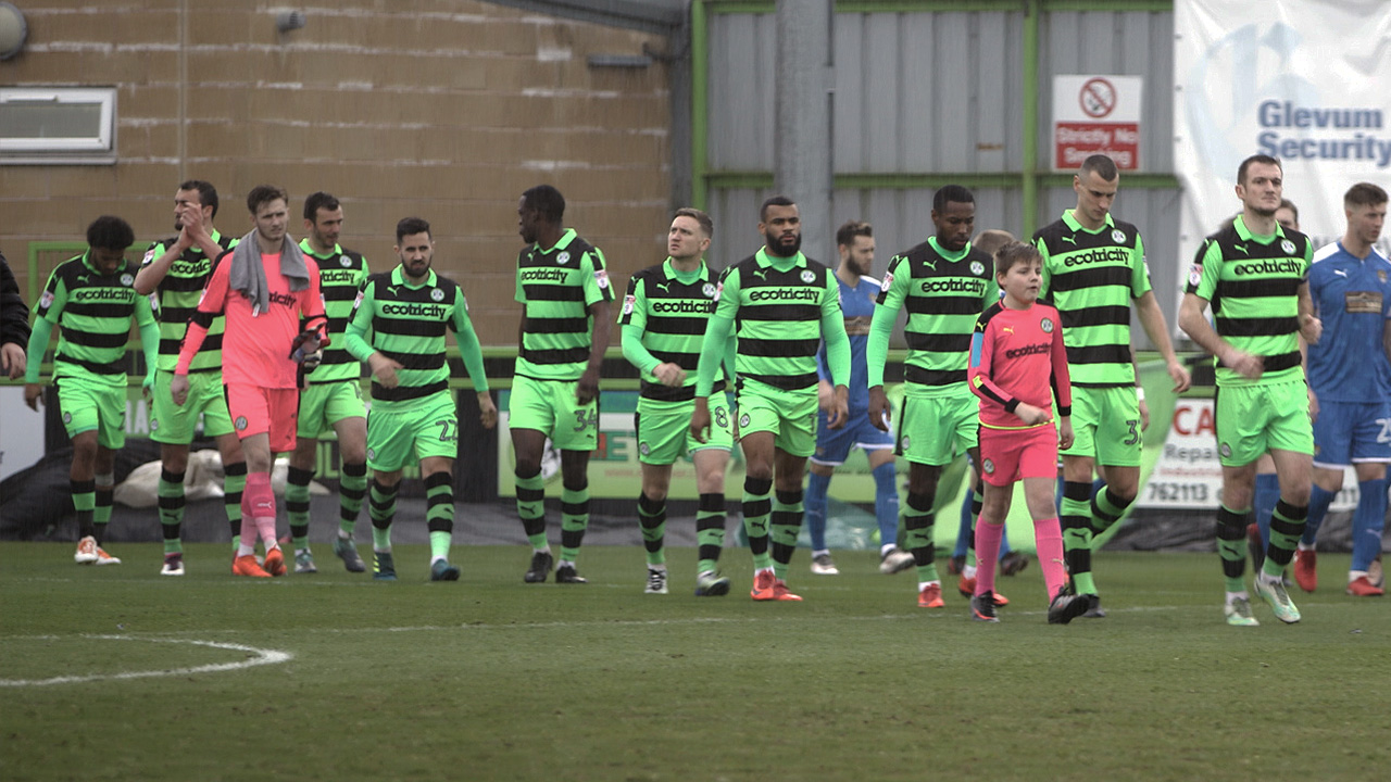 forest green rovers football shirt