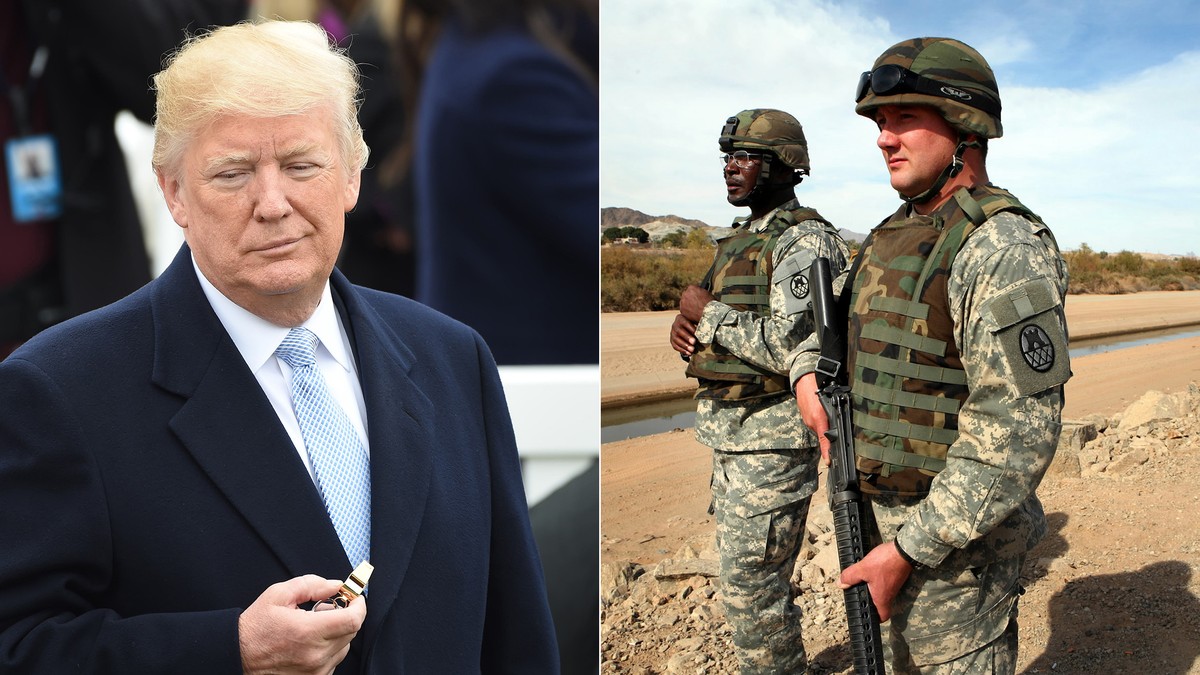 Trump's Military Border Deployment Is 'Purely Symbolism,' Say Experts