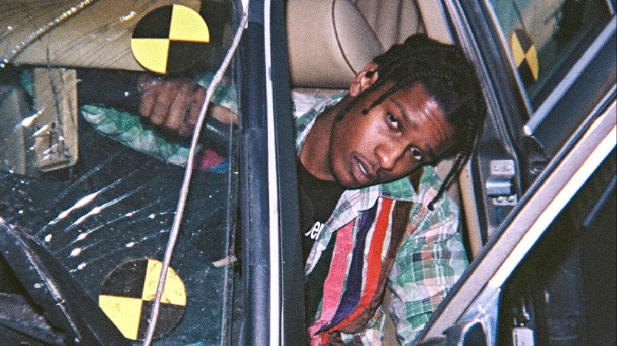 ASAP Rocky with car