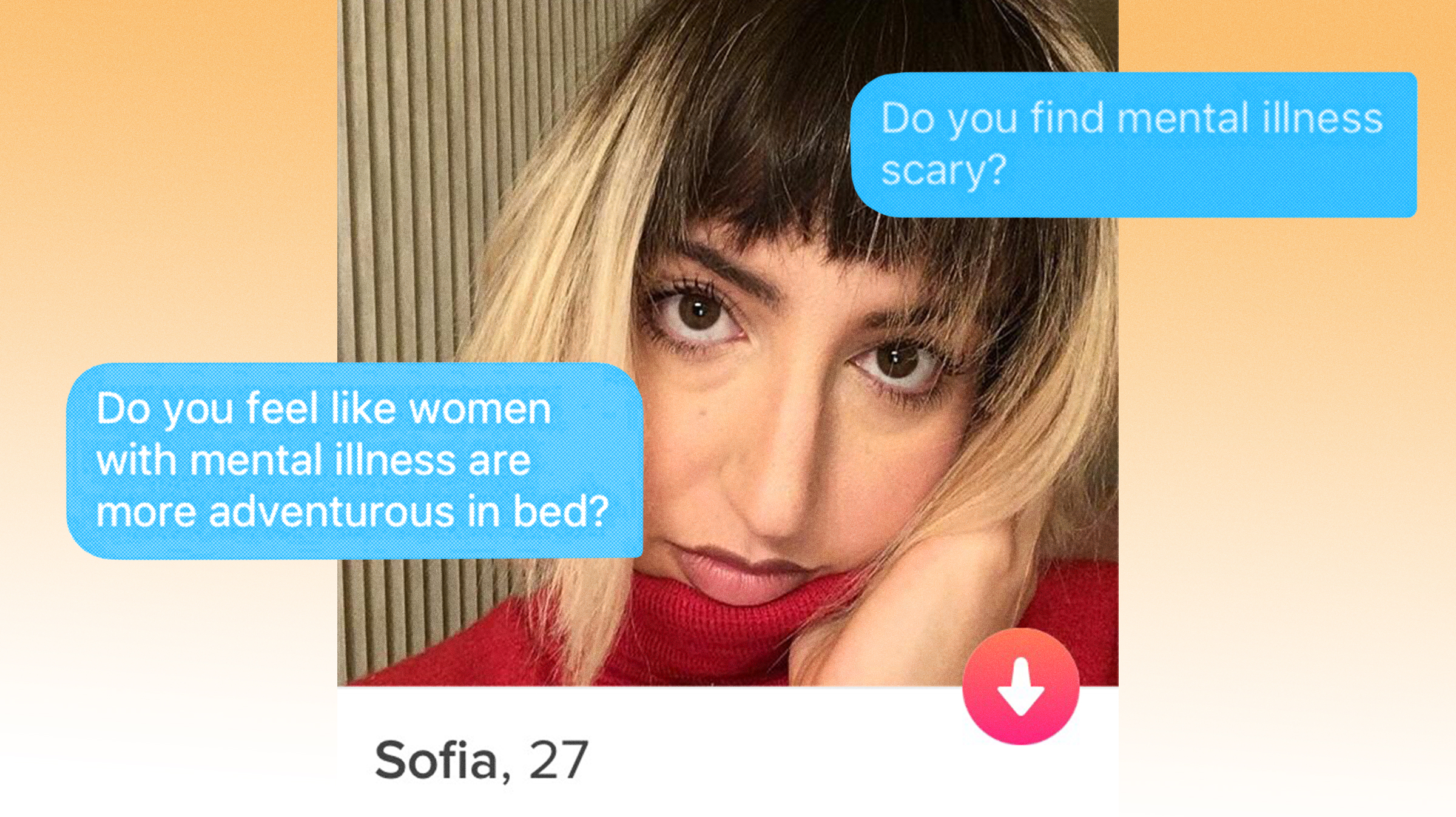 I Made a Tinder Profile That Was Brutally Honest About My Mental Health