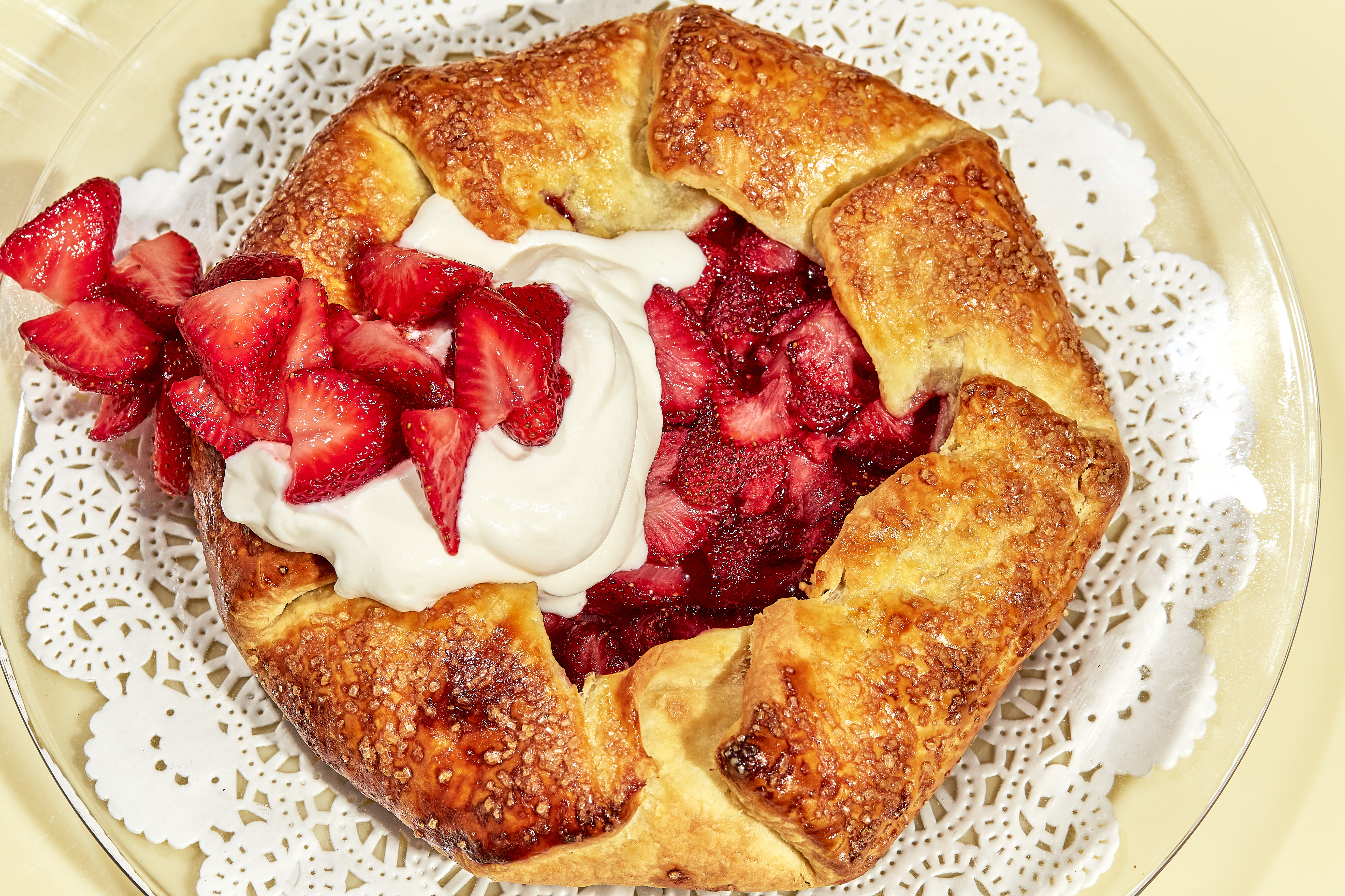 Strawberry Shortcake Galette