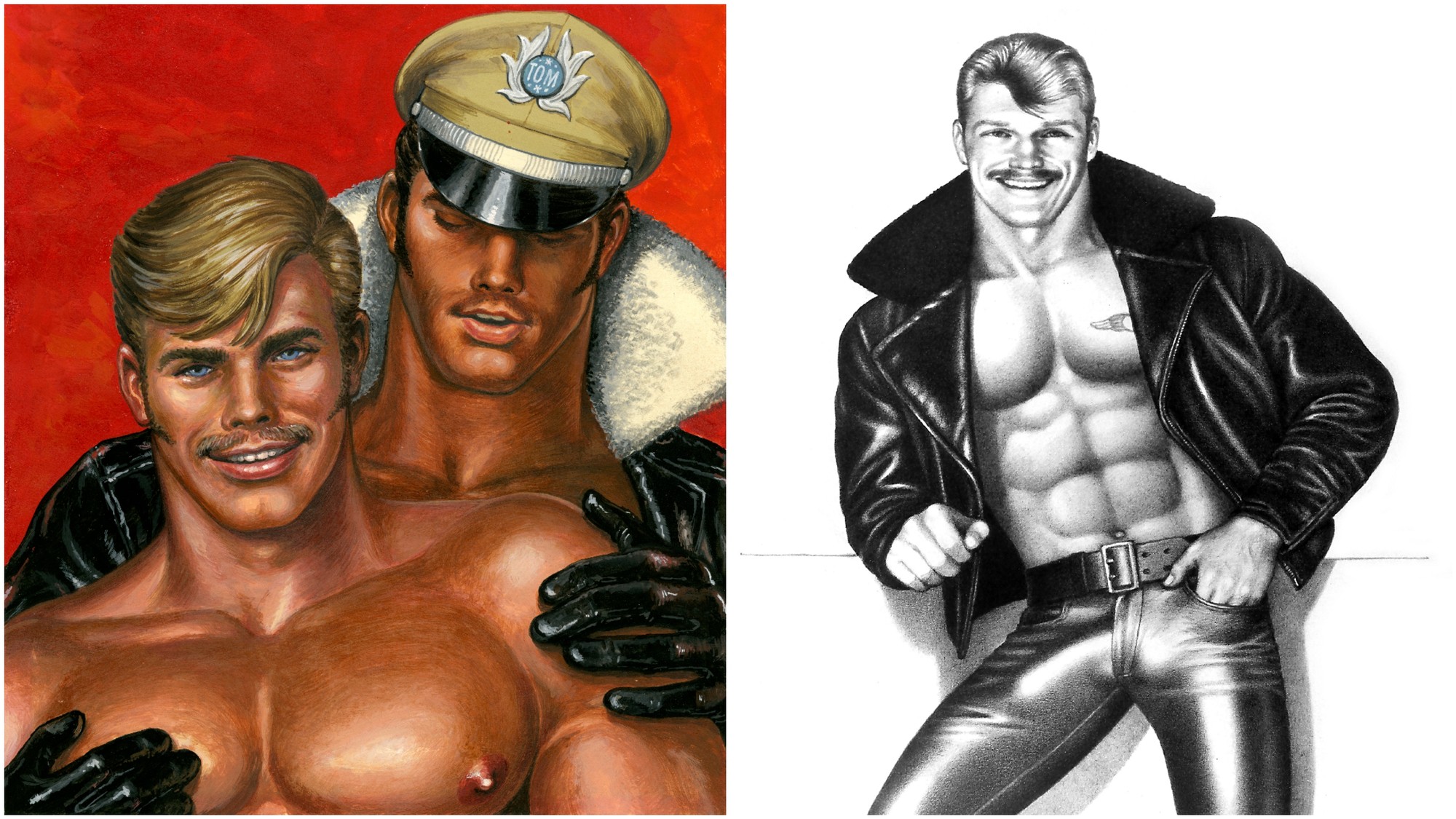 Tom Of Finland Cartoon - Tom of Finland's Explicit Art Radically Changed How We View ...