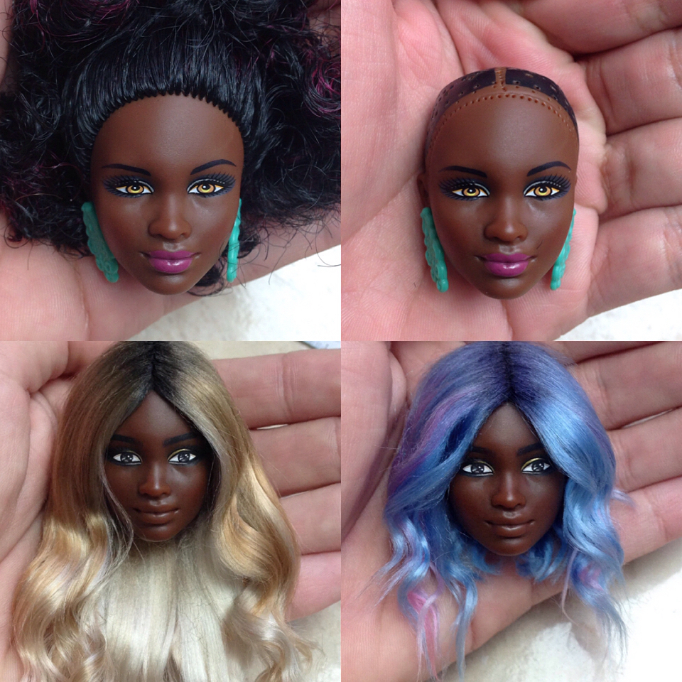 cinturón Salón Esquivo este artista brasileño crea pelucas para hacer de barbie una muñeca más  diversa