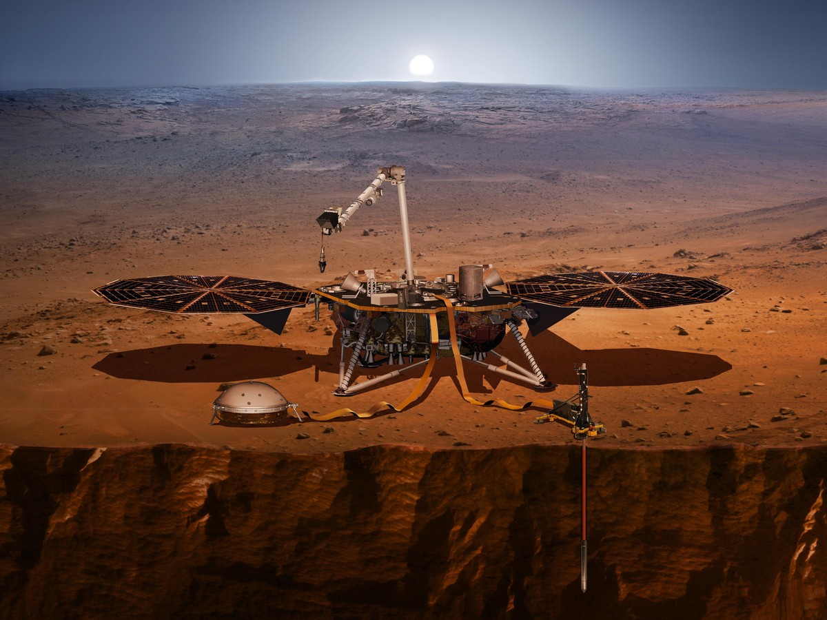 NASA’s Launching a Lander That Will Dig on Mars