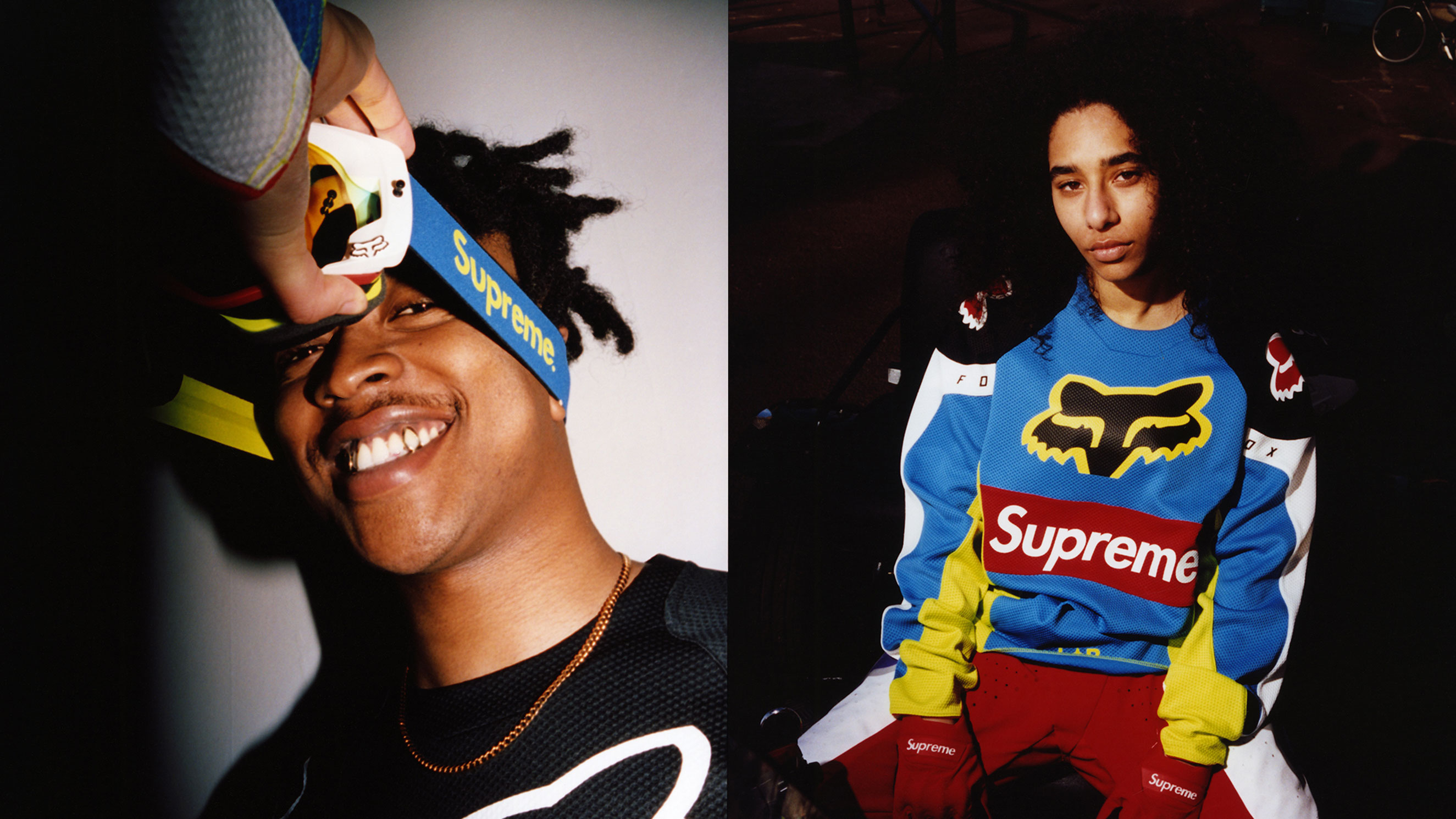 get an exclusive first look at supreme's fresh collab with fox