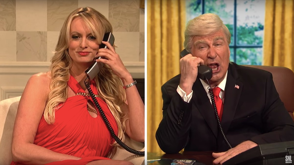 Stormy Daniels Made A Surprise Appearance On Snl 9156