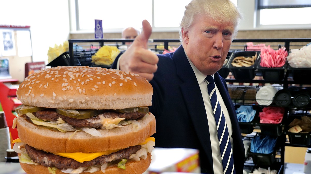 Дональд Трамп бургер