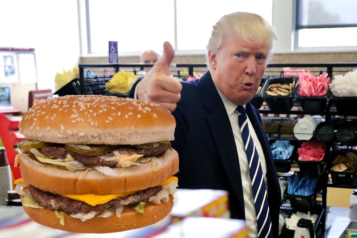 Donald Trump Has a Weird New Burger Order... for Health Reasons - MUNCHIES