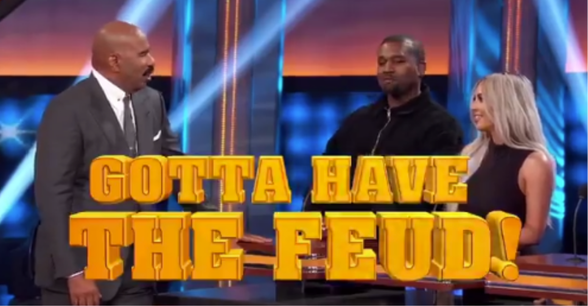 Family Feud Kardashians Vs West Full Episode Watch Kanye West Face the Kardashians on 'Family Feud' - VICE