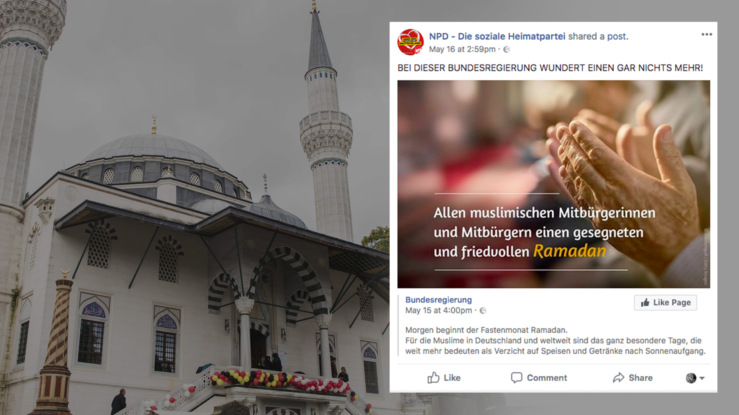 Wie der Fastenmonat Ramadan zum Feindbild der Rechten wurde Wie der Fastenmonat Ramadan zum Feindbild der Rechten wurde