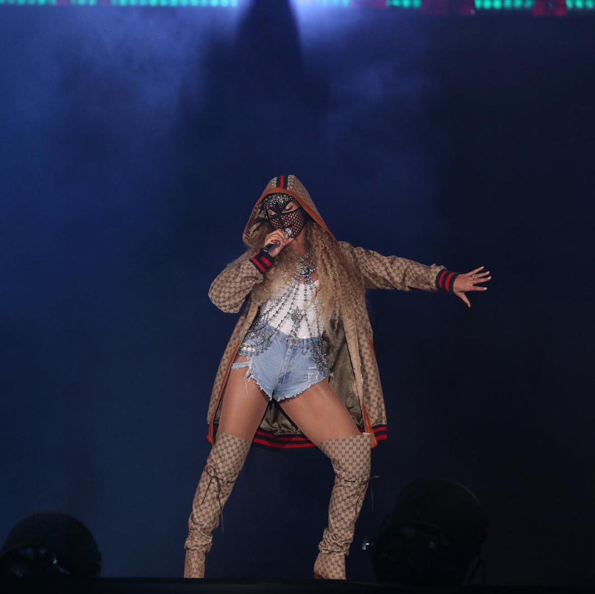 beyoncé wore head-to-toe gucci on the first night of her jay-z's tour - i-D