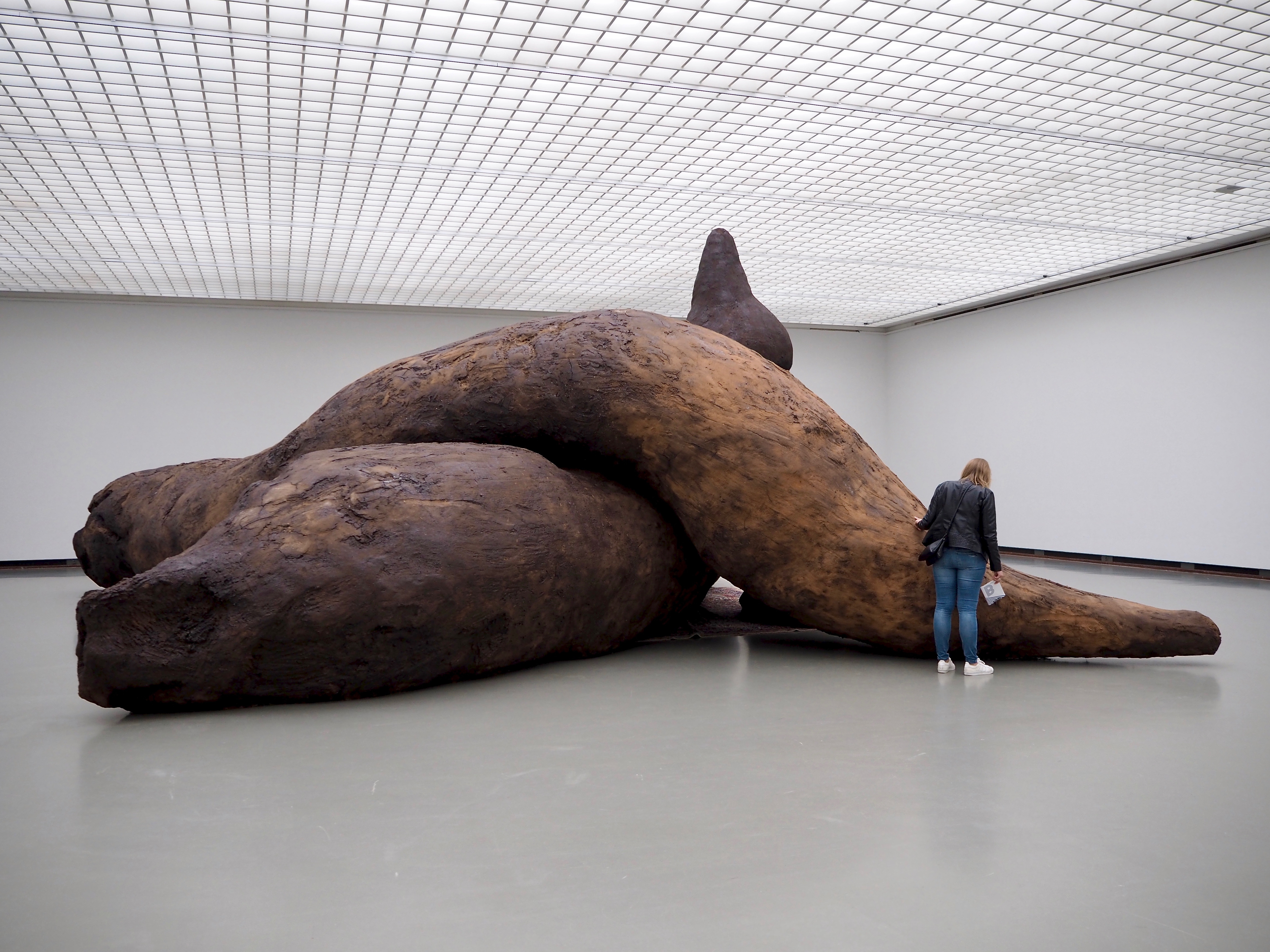 We luisterden stiekem af wat bezoekers vinden van die gigantische drollen in Boijmans foto