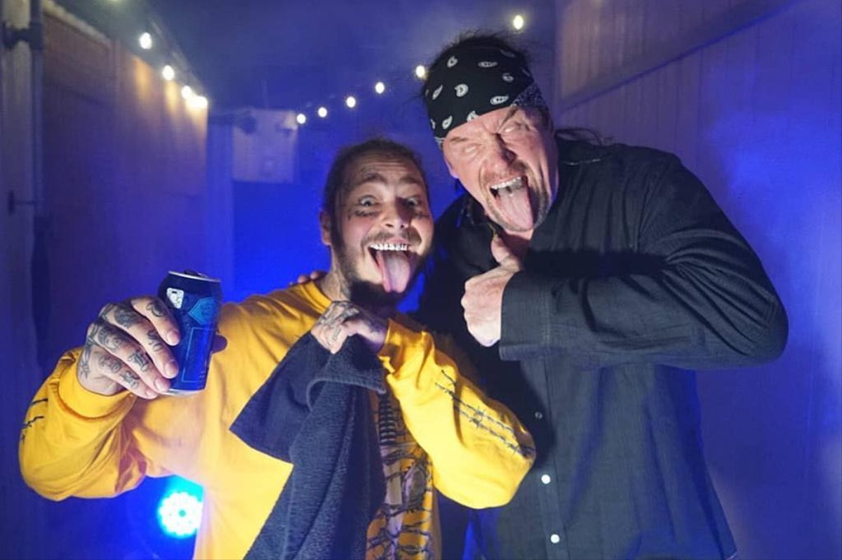 Undertaker y Post Malone son una prueba de que los 90 están de regreso