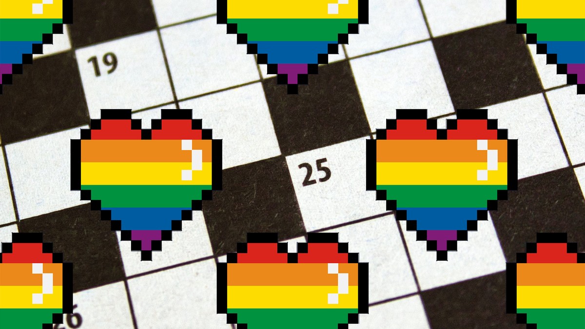 Lite on labels crossword
