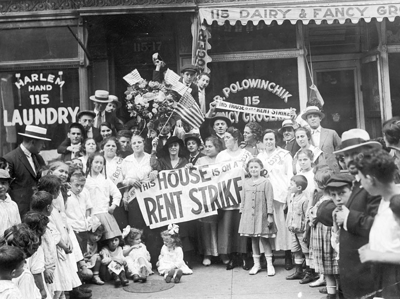 Tenant members of the @yswtenantunion are continuing a rent strike