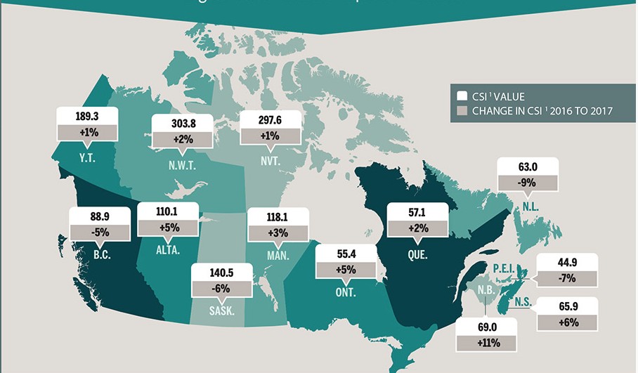 Saskatoon Edmonton Not Toronto Have The Worst Crime In Canada VICE