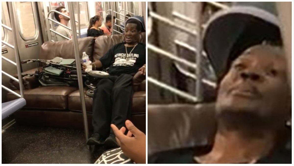 Let S Applaud This Man Who Made Himself Right At Home On The