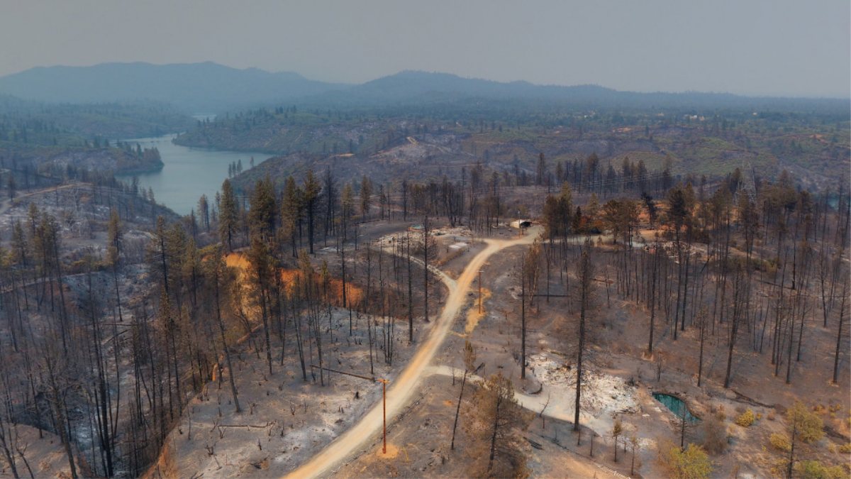 These 360 Drone Photos Of The California Wildfires Are Devastating 