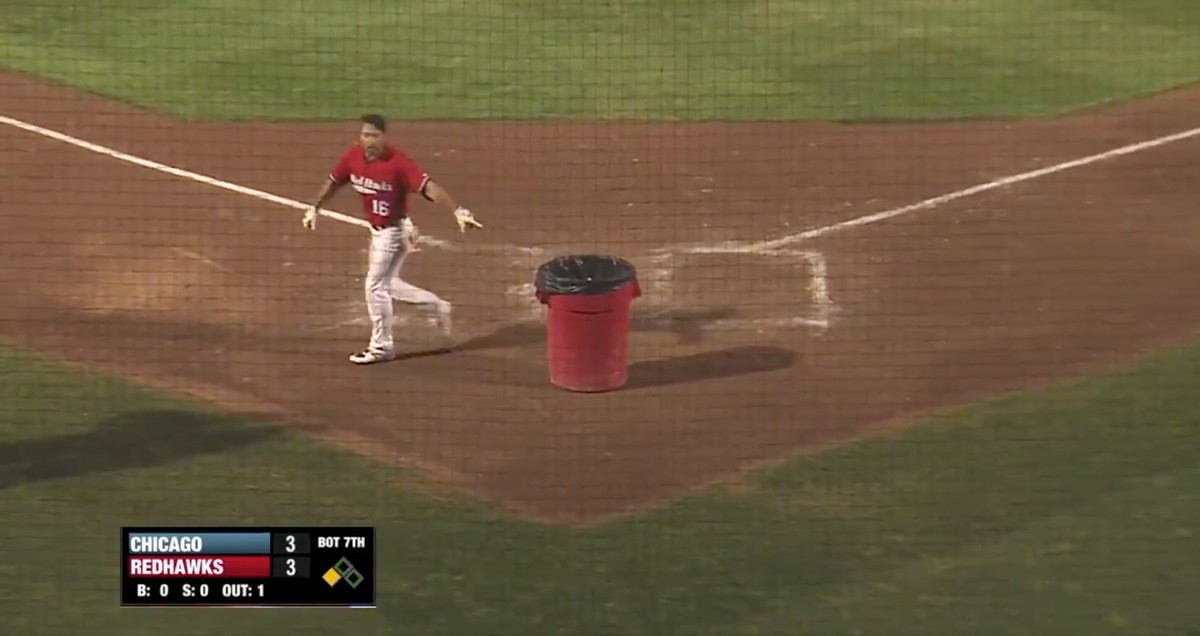 Indie Baseball Meltdown Features a Trash Can Where an Umpire Should Be VICE Sports