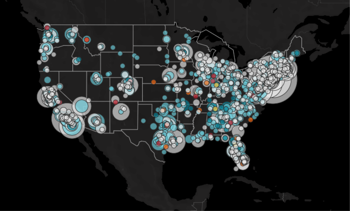 This Interactive Map Tracks White Supremacist Hate Crimes in America - VICE