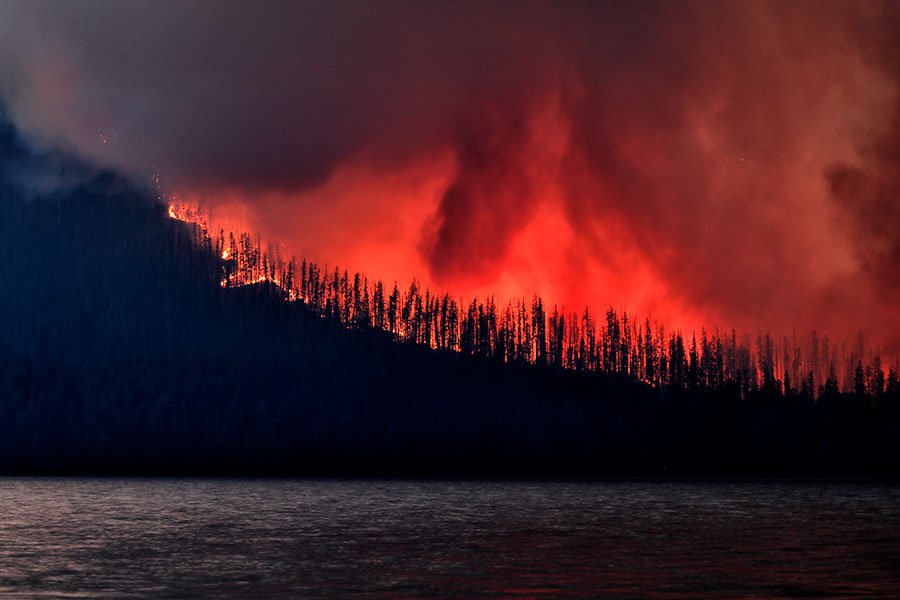 Glacier National Park Is on Fire