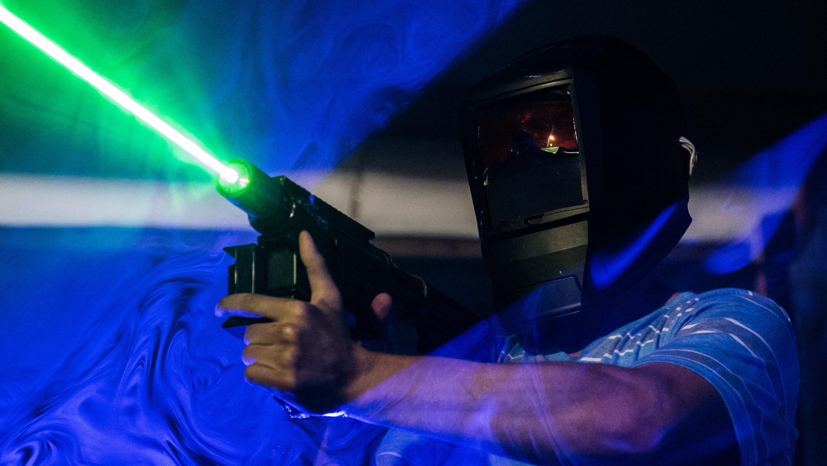The Chemist Whose DIY Lasers Are Too Dangerous for