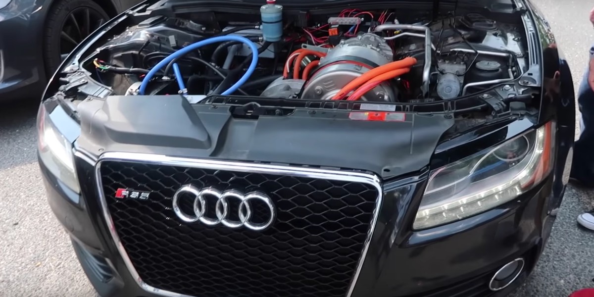 Mechanics are Putting Electric Tesla Motors in Audis and Mazdas